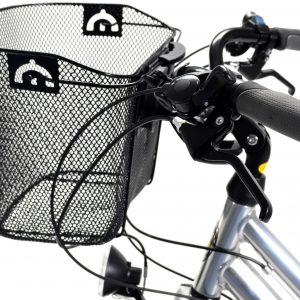 Panier avant amovible compatible avec vélo de ville et urbain